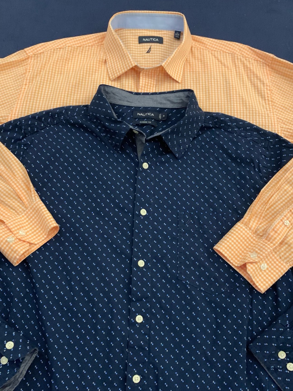 2 All Cotton NAUTICA Shirts